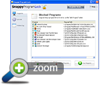 Snappy Program Lock - Control Panel